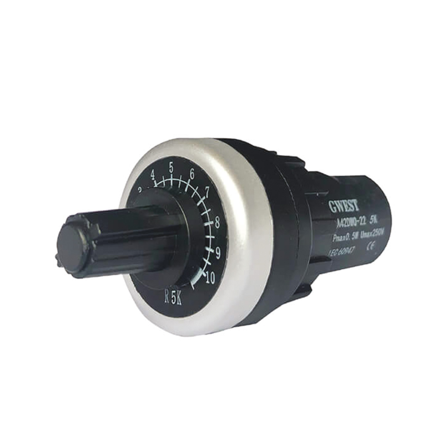 APT22-5K TEK TURLU POTANSİYOMETRE - Güven Elektrik